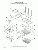 Part Location Diagram of W10205416 Whirlpool DIVIDER