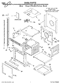 Part Location Diagram of WPW10131825 Whirlpool Range Temperature Sensor