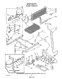 UNIT Diagram and Parts List for ET22DMXVW01  Whirlpool Refrigerator