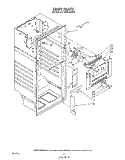 LINER Diagram and Parts List for ET18NKXWN01  Whirlpool Refrigerator