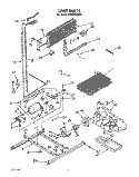 UNIT Diagram and Parts List for ET20NKXXN01  Whirlpool Refrigerator