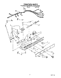 CONTROL Diagram and Parts List for ED25PWXXN00  Whirlpool Refrigerator