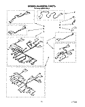 WIRING HARNESS Diagram and Parts List for KEBS276XBL3  KitchenAid Wall Oven