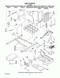 UNIT PARTS Diagram and Parts List for GS6NHAXVA02  Whirlpool Refrigerator