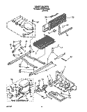 UNIT Diagram and Parts List for ET20DKXZN00  Whirlpool Refrigerator