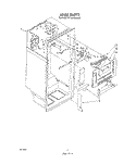 LINER Diagram and Parts List for ET18HKXSW0B  Whirlpool Refrigerator