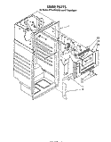 LINER Diagram and Parts List for ET18JMYSF01  Whirlpool Refrigerator