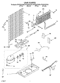 UNIT PARTS Diagram and Parts List for ET4WSKYKT03  Whirlpool Refrigerator