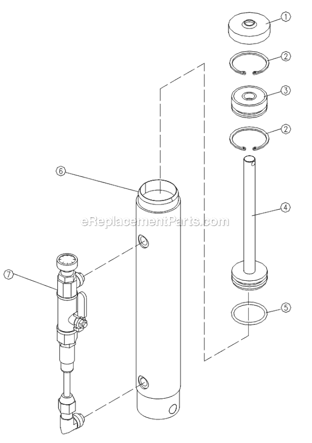 Page C Diagram and Parts List for  Wilton Band Saw