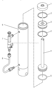 Part Location Diagram of 5517548 Jet Retaining Ring