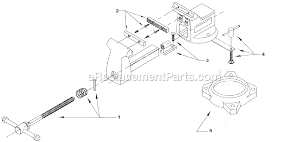 Part Location Diagram of WL9-310084W Wilton LOCK NUT AND BOLT ASSEMBLY