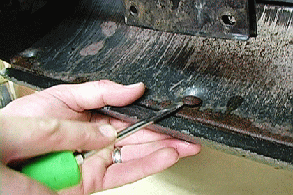 Pry Scraper Bolts