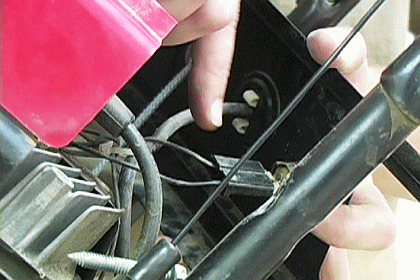 Pull the Ignition Wire Free