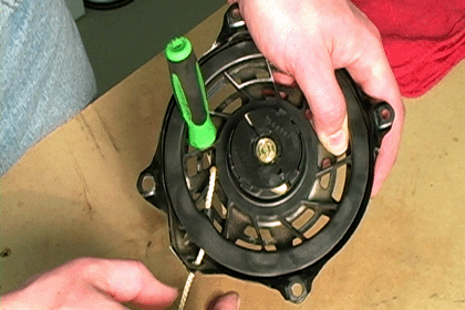 How to Repair a Small Engine Recoil Starter