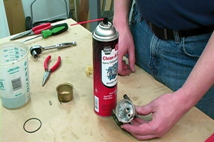 How to Clean a Four-Cycle Engine Carburetor