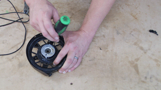 How to Repair the Starter Cord on a Toro Lawnmower