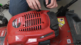 How to Repair the Starter Cord on a Toro Lawnmower