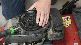 How to Repair the Starter Cord on a Toro Lawnmower