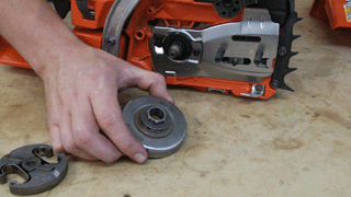 How to Replace the Clutch Sprocket on a Chainsaw