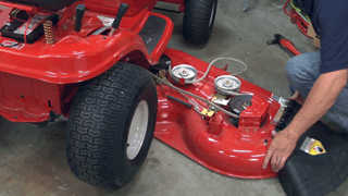 How to Replace the Drive Belts on a Troy-Bilt Pony Lawn Tractor