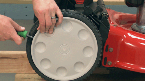 How to Replace the Rear Axle Assembly on a Troy-Bilt TB130 Lawn Mower