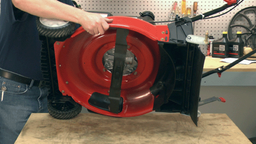 How to Replace the Rear Axle Assembly on a Troy-Bilt TB130 Lawn Mower