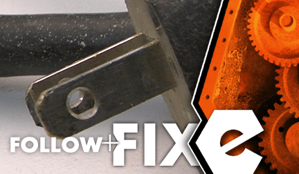 How to replace the power cord on a Porter Cable Belt Sander Model 352VS