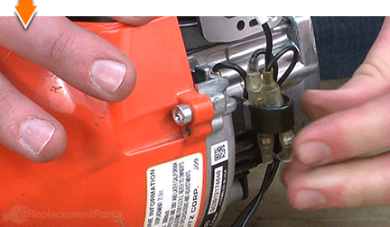 Tuck the ignition wires