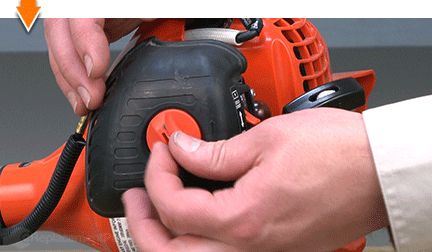 Secure the thumbscrew