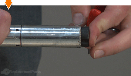 Install the new stopper