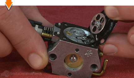 Remove the diaphragm