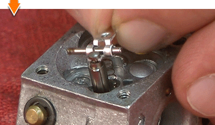 Remove the lever