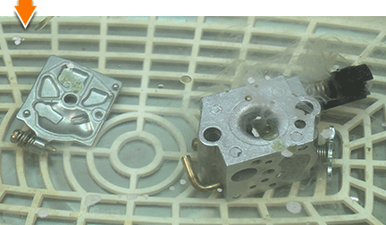 Watch the parts get clean