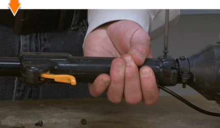 Remove the housing screws