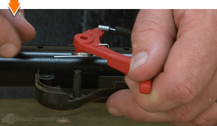 Lift the trigger assembly