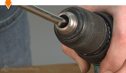 Tighten the retaining screw