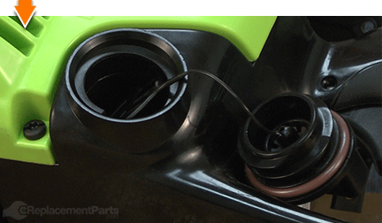 remove the fuel cap