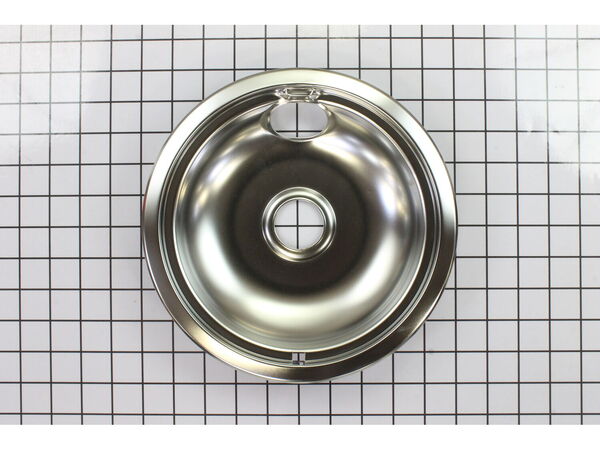 11750107-1-M-Whirlpool-WPW10196405-Chrome Drip Bowl - 8 inch