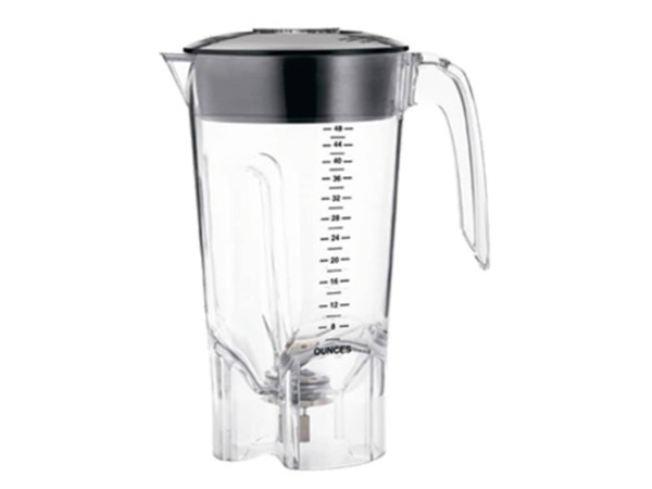 16653065-1-M-Hamilton Beach-6126-450-ce- Container With Lid And Blending Assembly, 48 Ounce/1.4 Liter