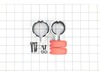 Upr & Lwr Clamp Svc Kit Metal – Part Number: 14-46-2131