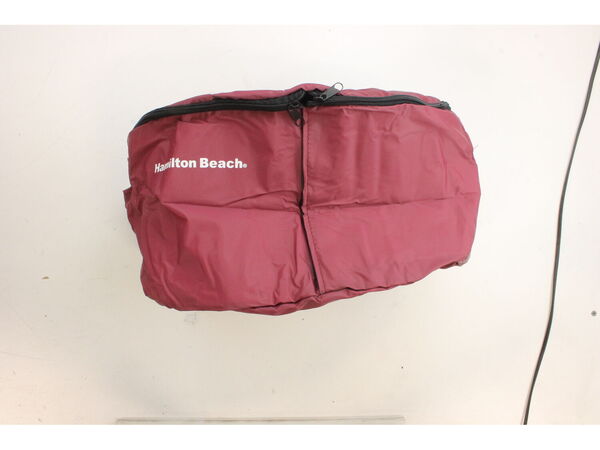 17581601-1-M-Hamilton Beach-990025701-Travel Case, Red And Black