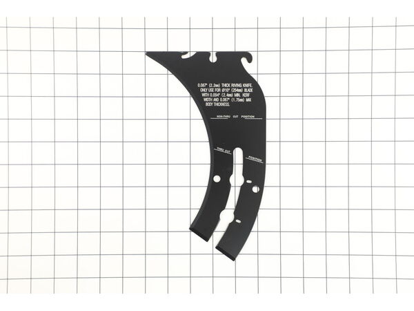 19067978-1-M-Delta-A09108S-RIVING KNIFE UNISAW .125 KERF