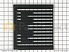 Single Burner Grate - Black – Part Number: 7518P118-60