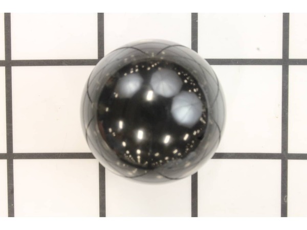 9008509-1-M-Husqvarna-532106932- Knob Rd 3/8-16 Plstc Thds Black