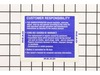 Decal, Hood Cust Resp – Part Number: 532423829