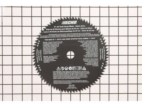 9295014-1-M-Echo-69500120331-8 20mm 80 Teeth Circular Saw