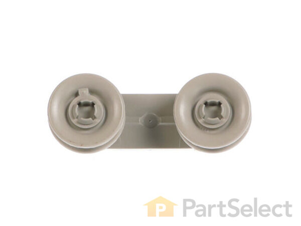 11745525-1-S-Whirlpool-WP8270019-Dishwasher Upper Rack Wheel & Mount Assembly 360 view